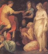 ABBATE, Niccolo dell The Continence of Scipio (mk05) oil painting artist